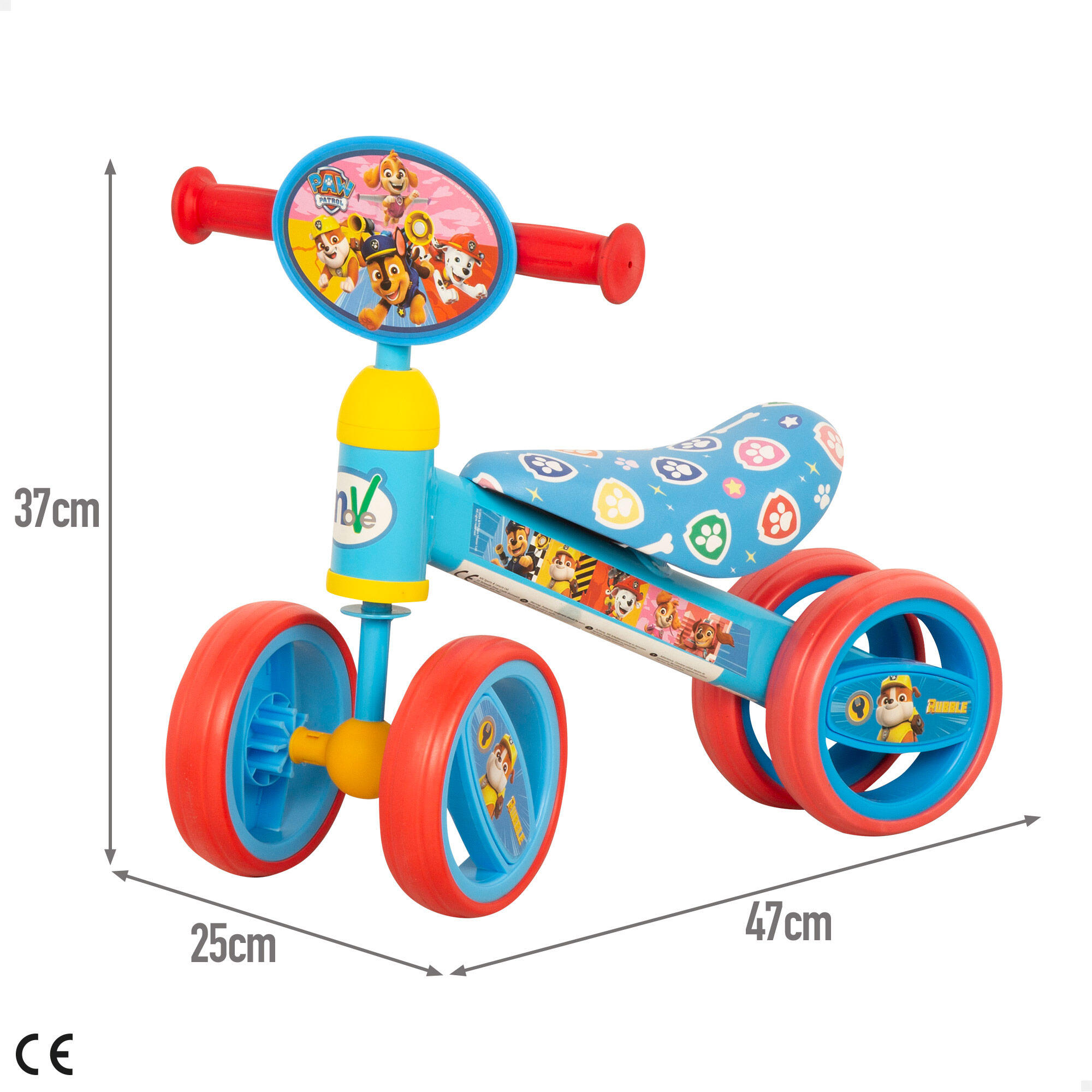 Triciclo Paw Patrol Baby max.15 kg 4/7