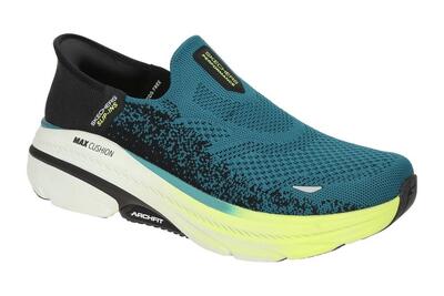 Skechers MAX CUSHIONING Schuhe blau Arch Fit SLIP-INS 220565
