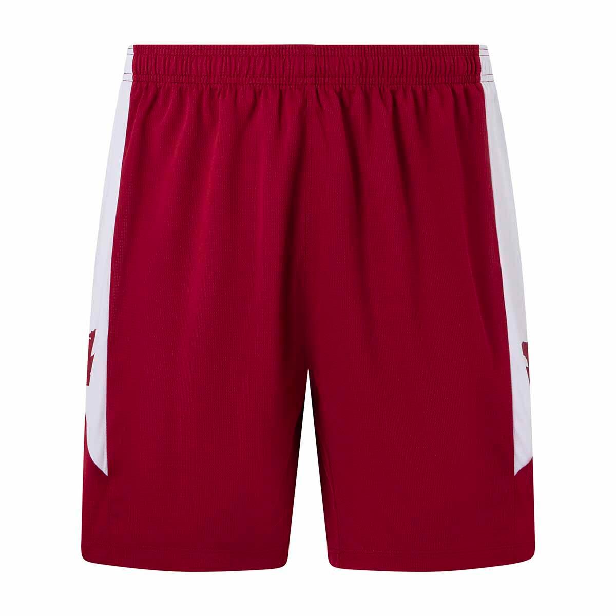 Kappa - Short Multisports Homme Luvio Rouge - Short - Blanc|multicolore|rouge - Decathlon