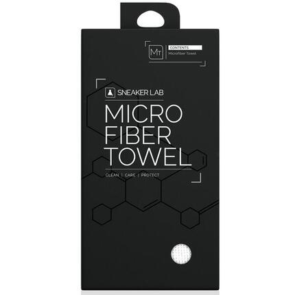 Sneaker LAB - Biały ręcznik z mikrofibry 30x30cm ściereczka do butów