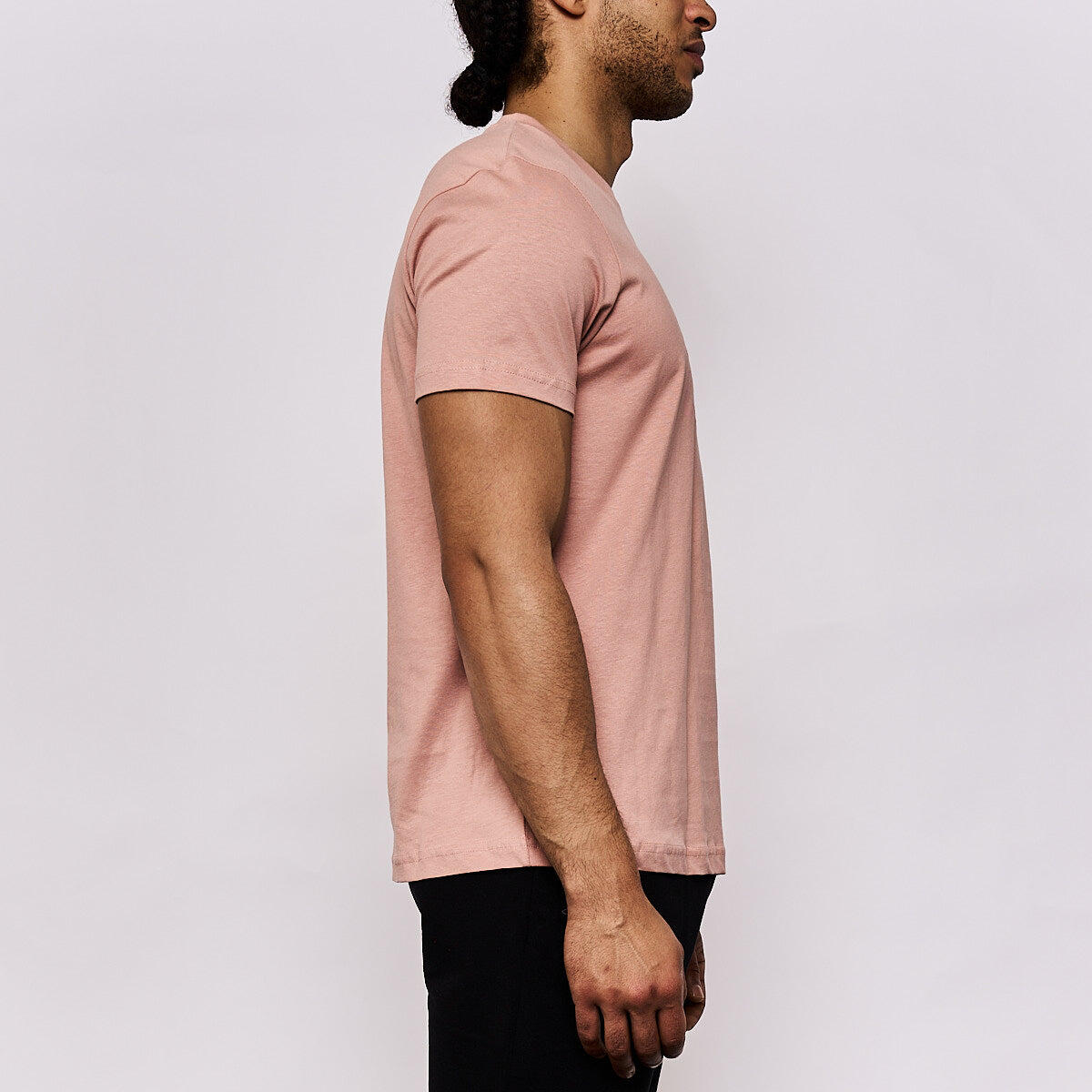 T shirt maglietta da uomo in cotone rosso da sportivo 2/7
