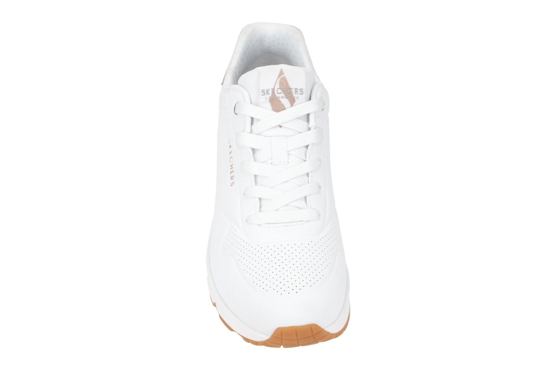 Baskets Femme Baskets Skechers UNO - GOLDEN AIR Blanc Blanc Skechers 7/7