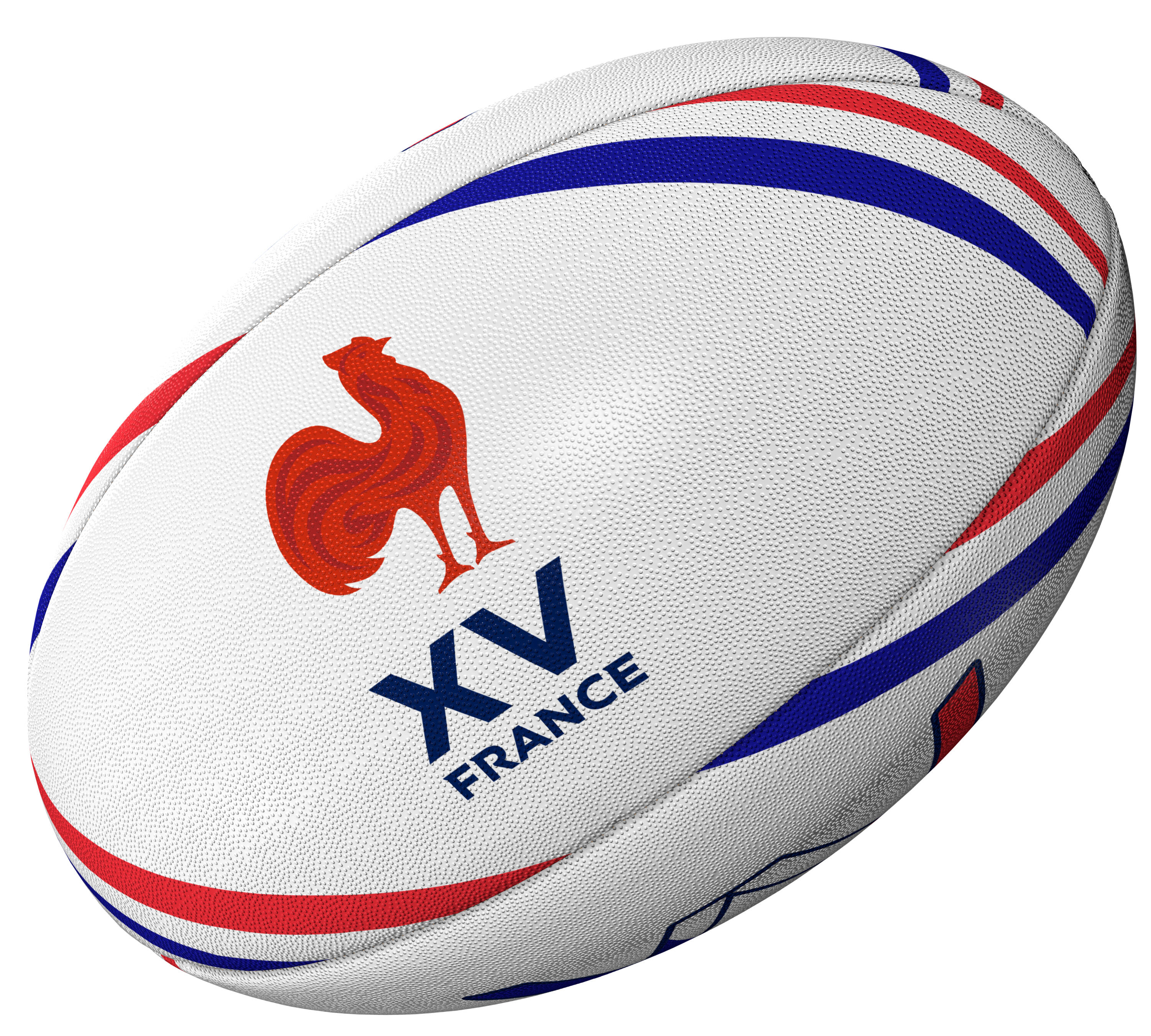 Ballon de Rugby FFR - XV  de France - Collection Officielle Equipe de France 3/4