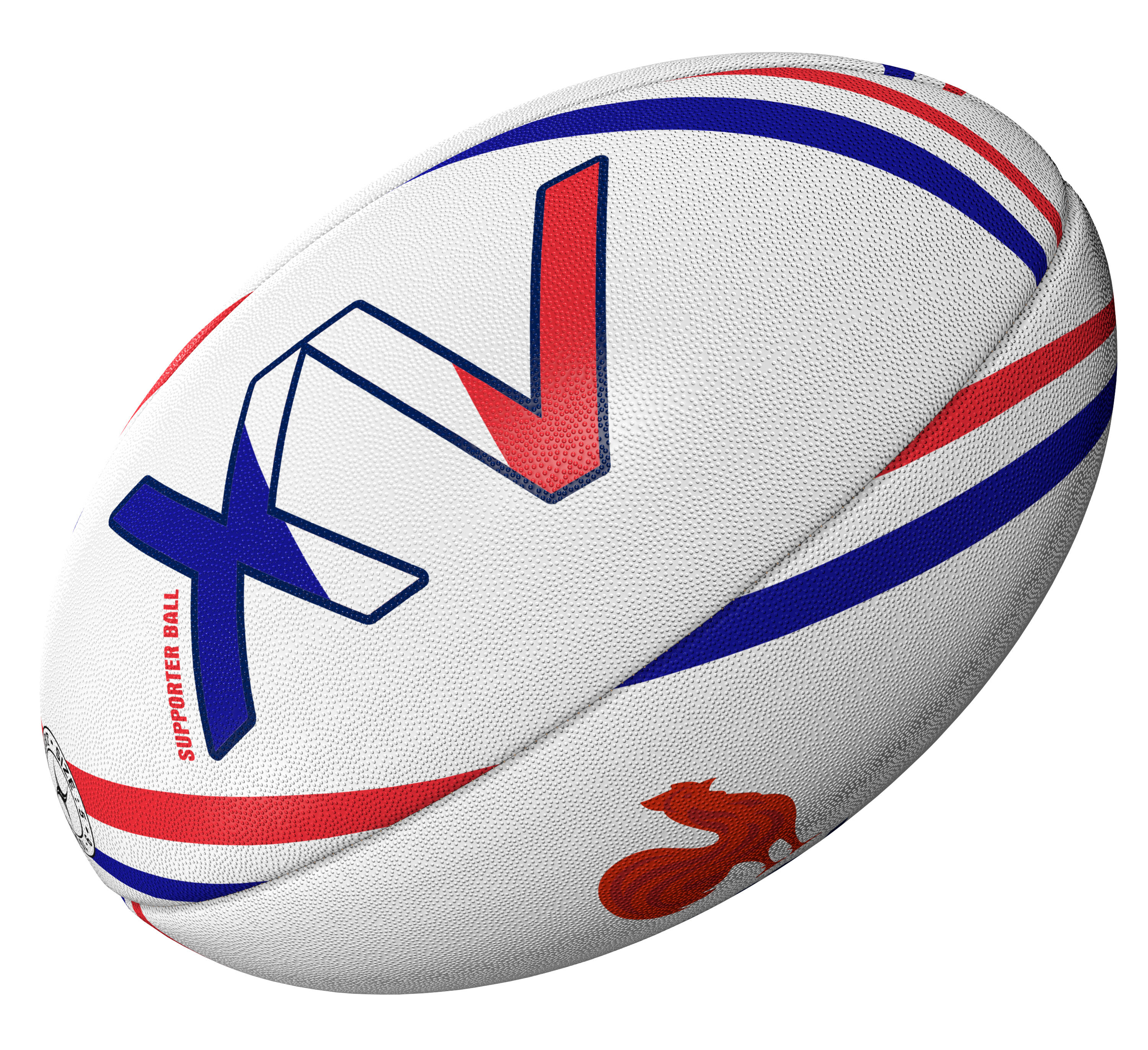 Ballon de Rugby FFR - XV  de France - Collection Officielle Equipe de France 2/4