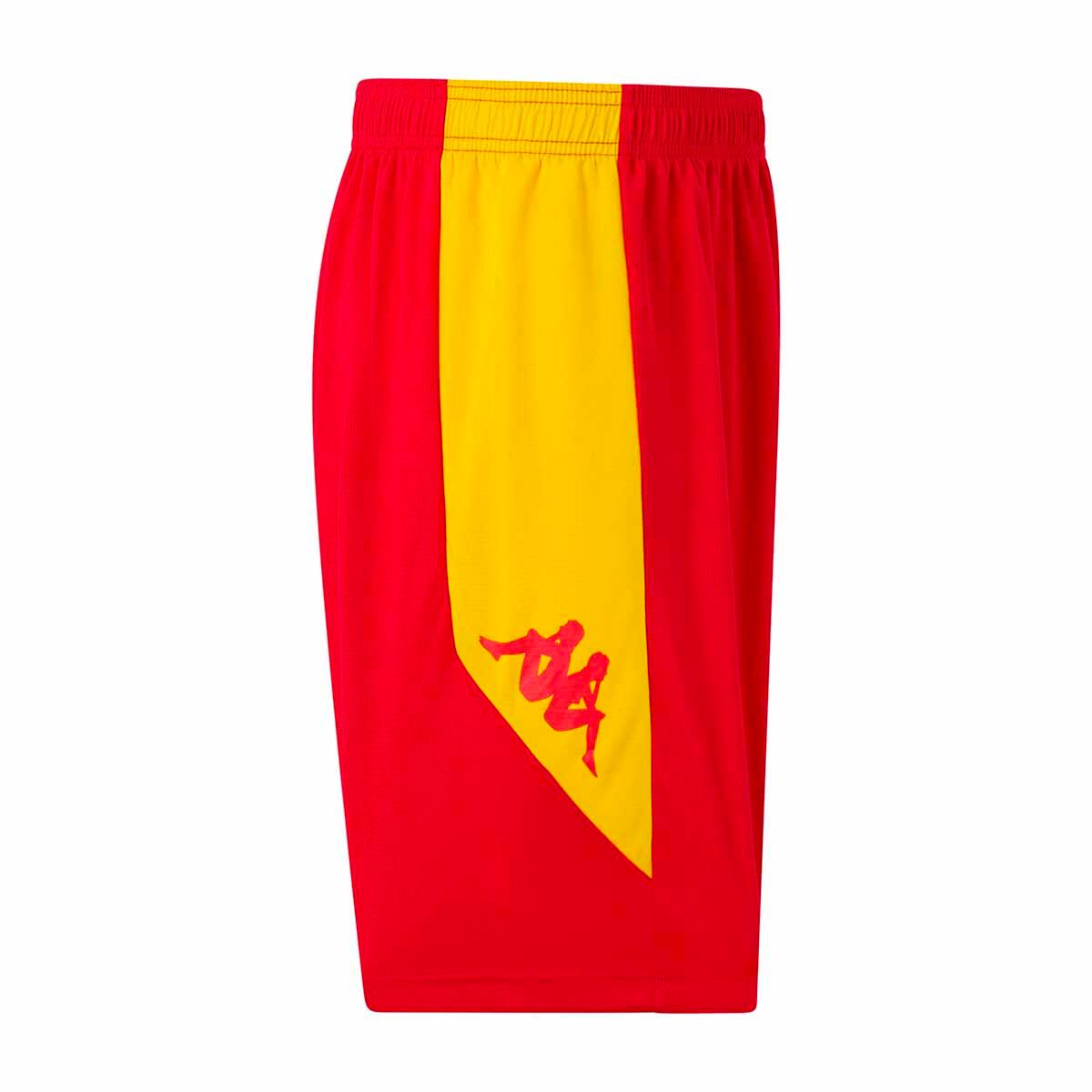 Short multisports garçon Luvio rouge 2/4