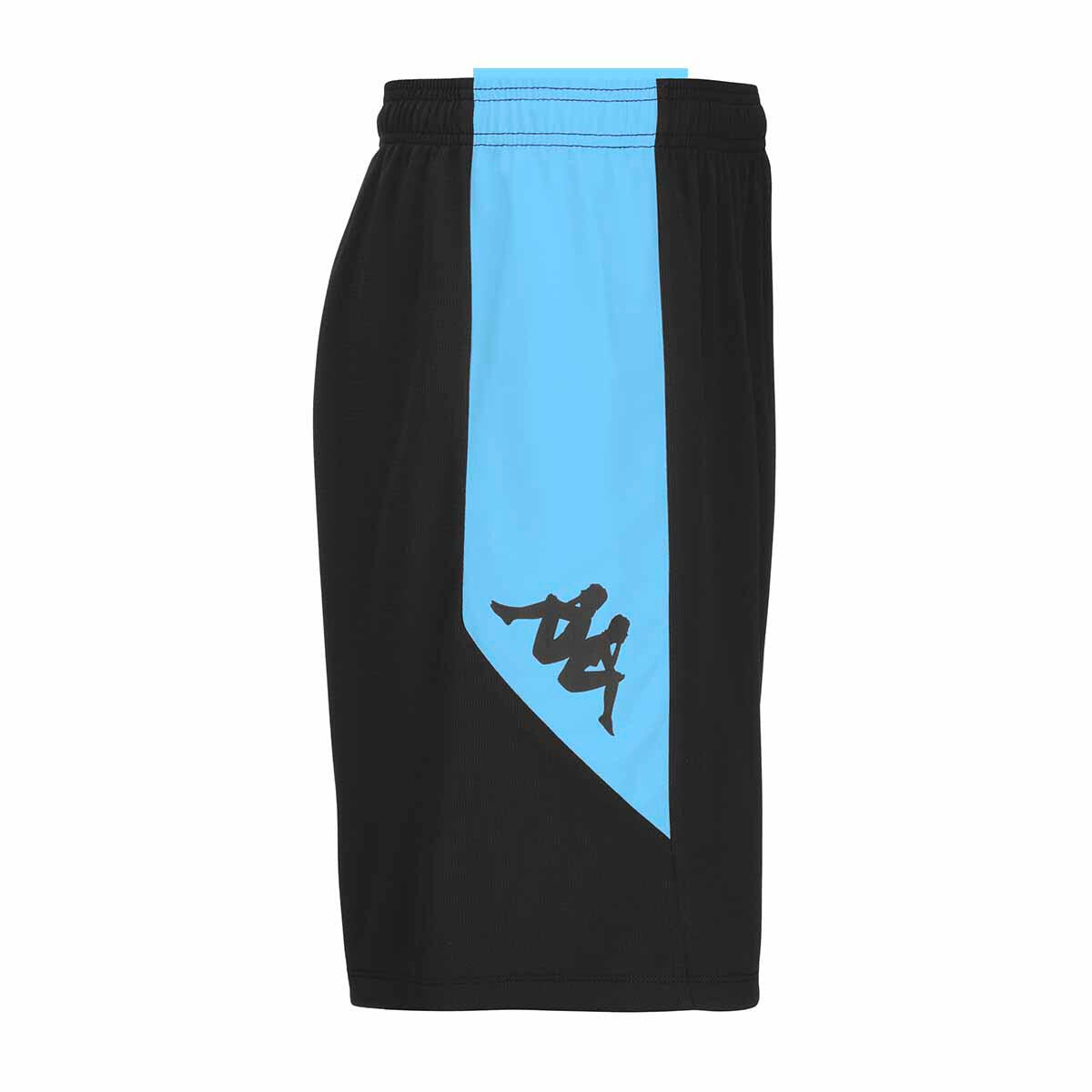 Short multisports garçon Luvio noir 2/3