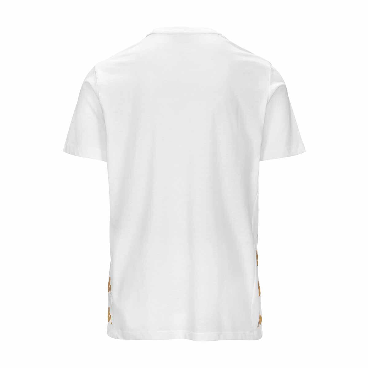 T shirt maglietta da bambino in cotone bianco da calcio 4/5