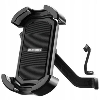 Supporto per telefono da bicicletta Rockbros 47-68 pollici Nero