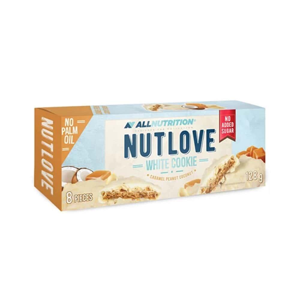 ALLNUTRITION Proteïne Koekjes - Nutlove Melkkoekje (128g) - Kokosnoot Karamel Pinda