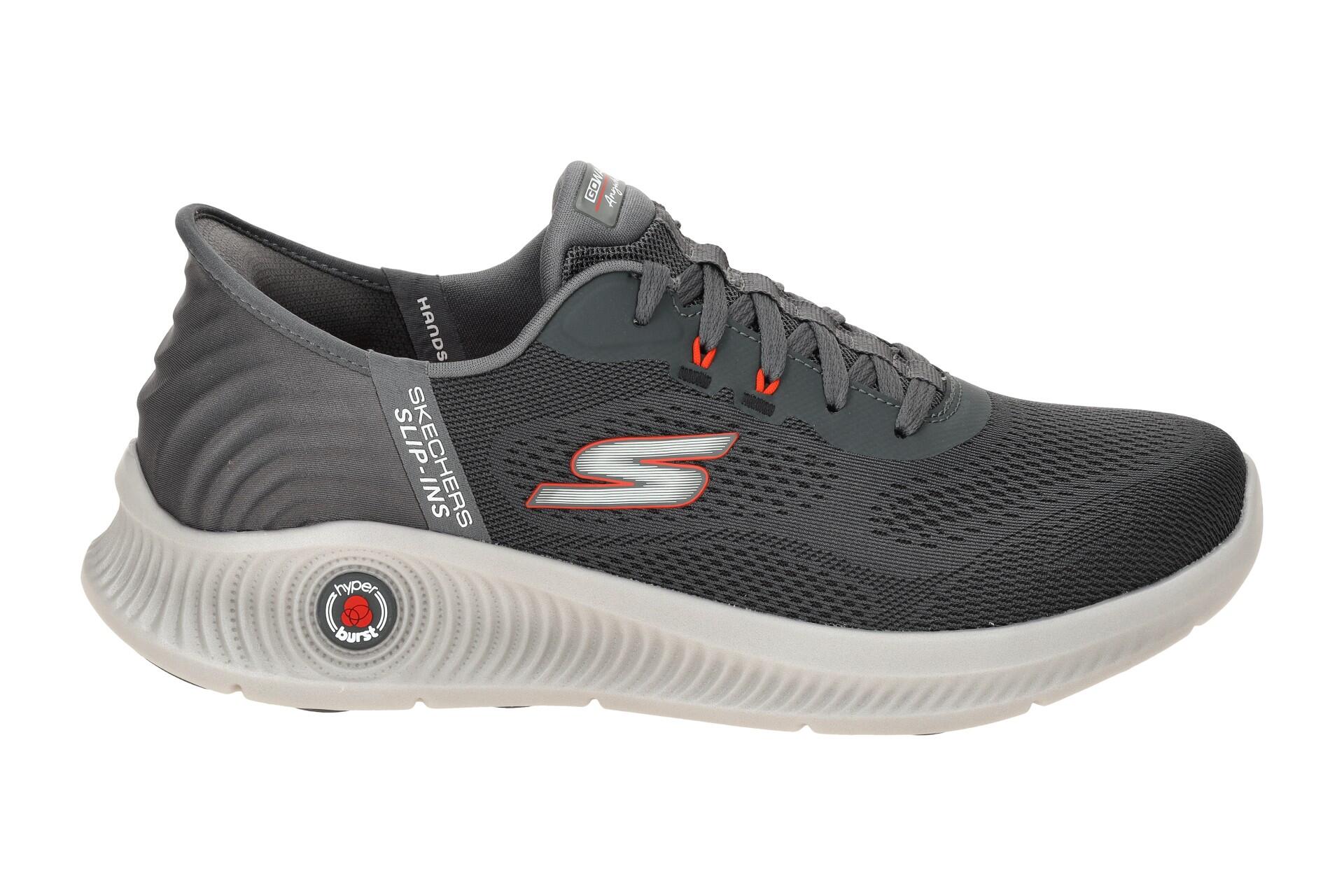 Skechers Go Walk Anywhere Schuhe grau ArchFit Slip-Ins 216314 2/7