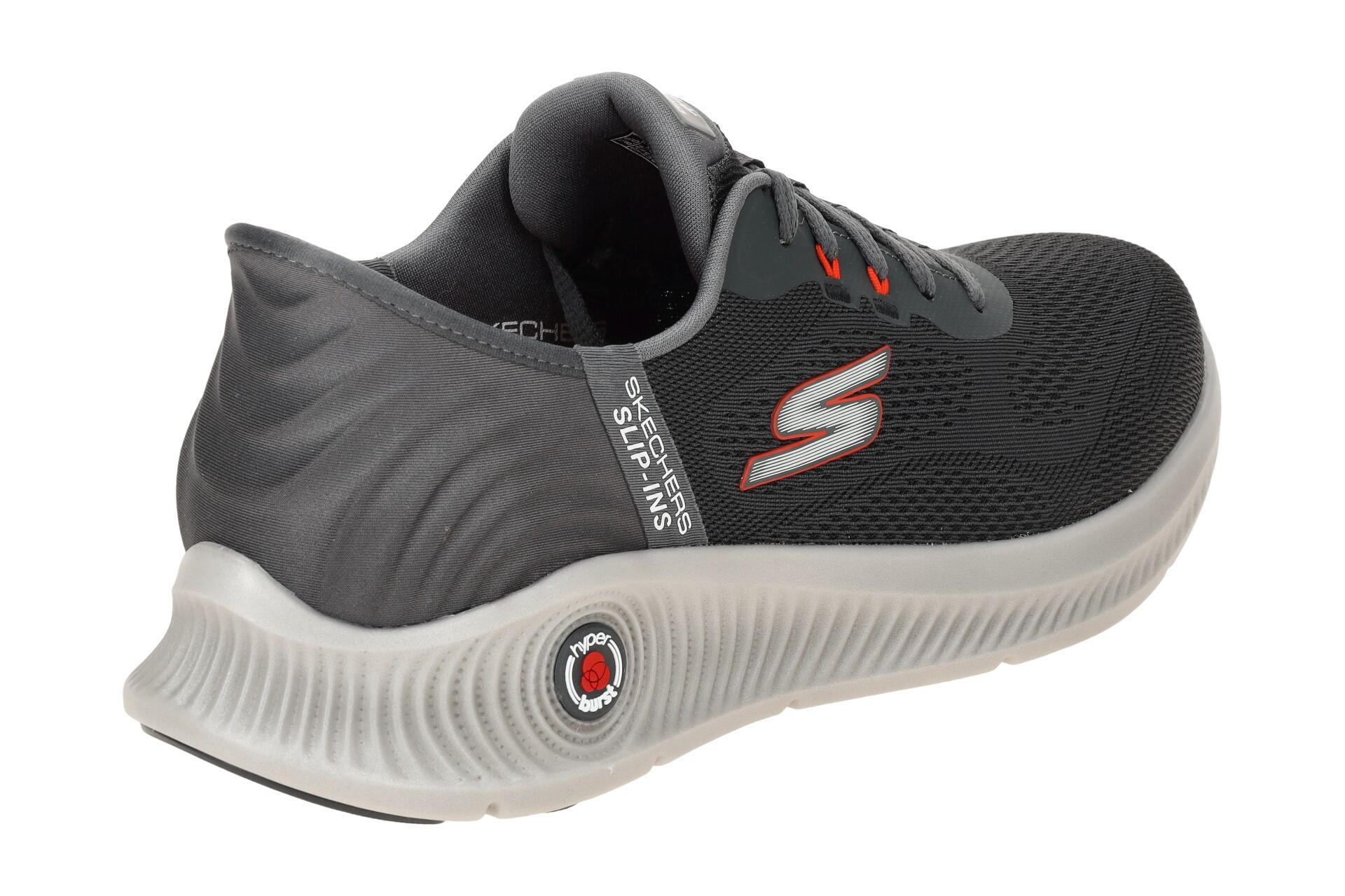 Skechers Go Walk Anywhere Schuhe grau ArchFit Slip-Ins 216314 4/7