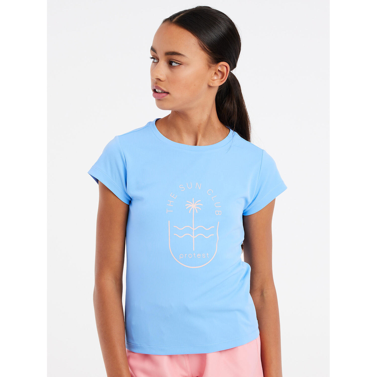 Kinder T-Shirt PRTJOY JR SURF T-SHIRT 4/5