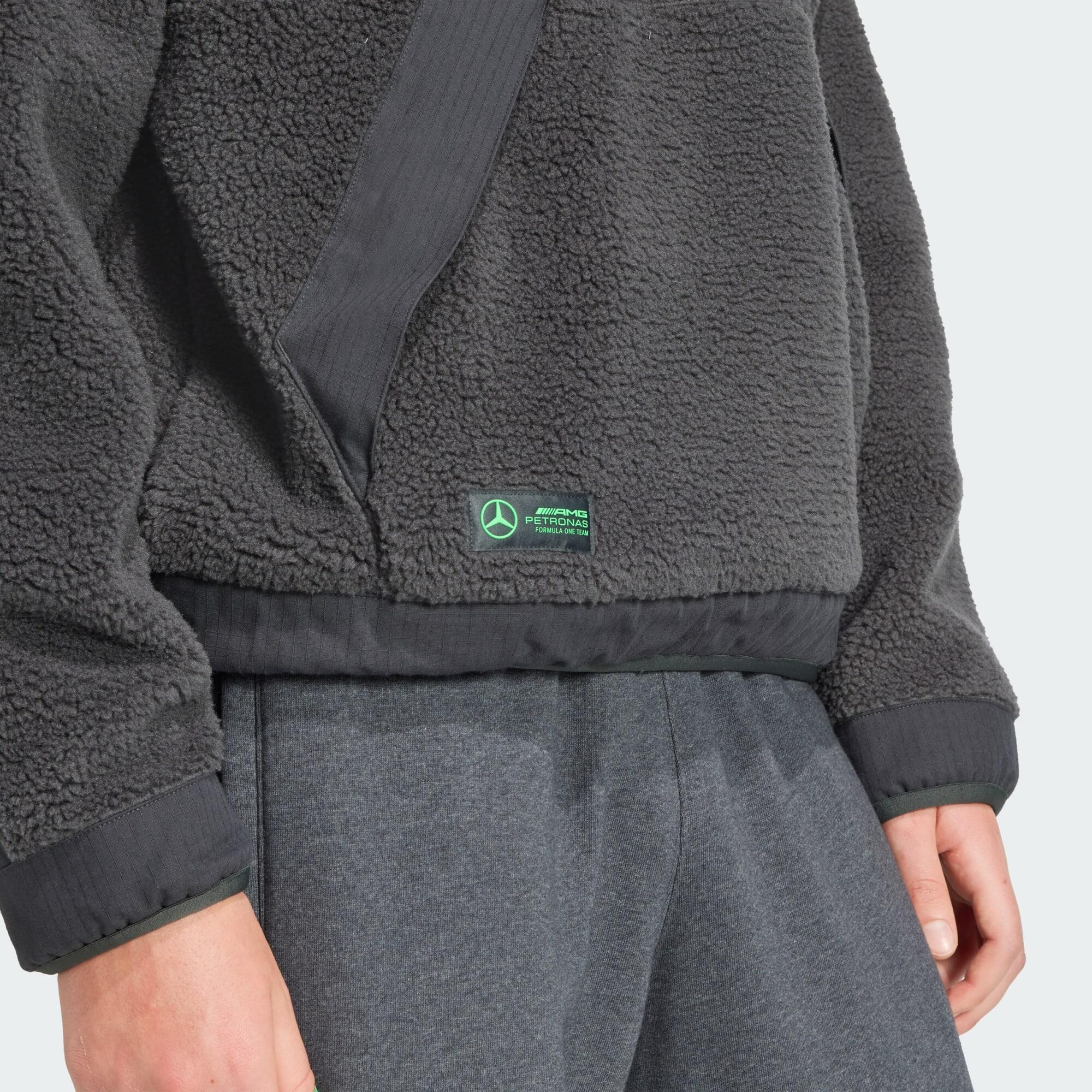 Camisola de Meio-Fecho em Fleece Premium da Mercedes - AMG Petronas Formula One 5/5