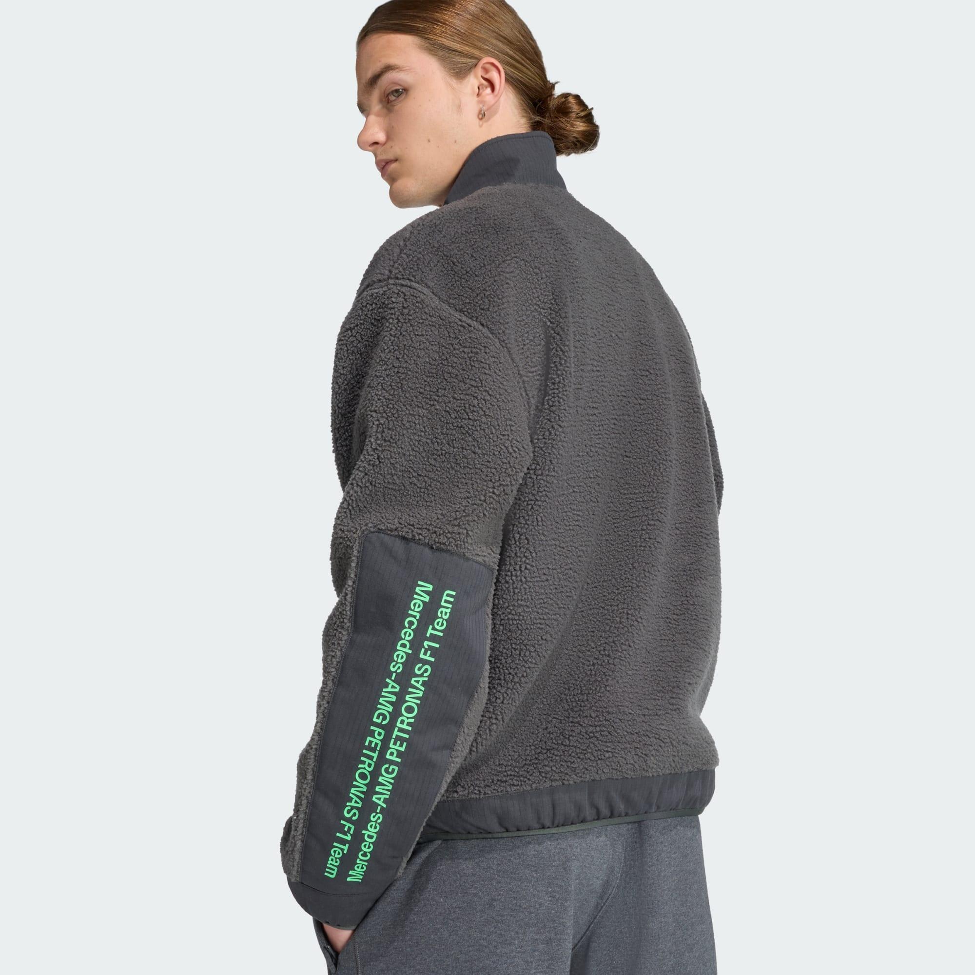 Camisola de Meio-Fecho em Fleece Premium da Mercedes - AMG Petronas Formula One 4/5