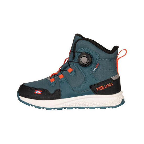 Kinder Winterschuhe Bergen Mid Cut Burgunderrot/Magenta