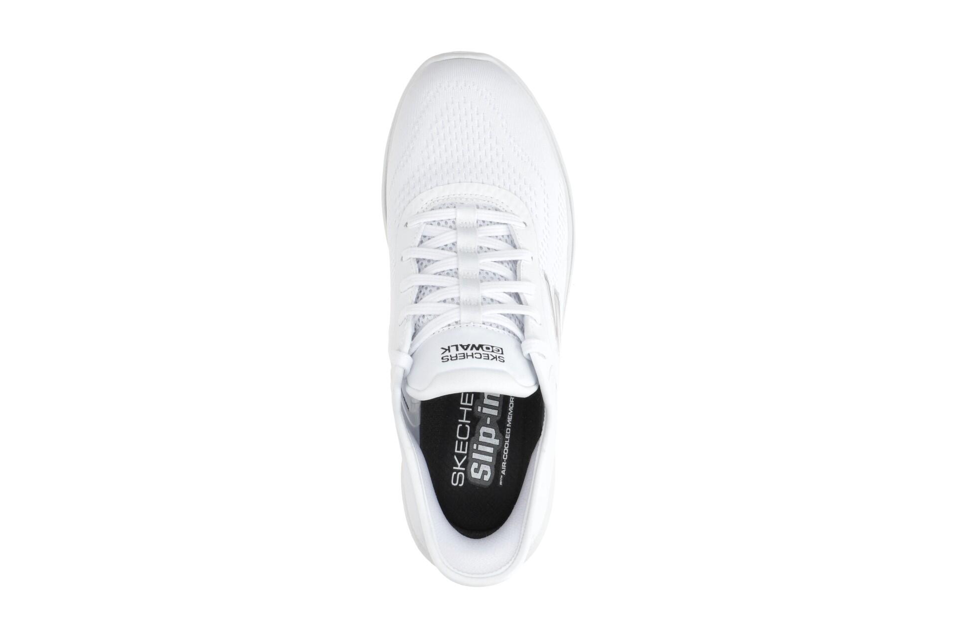 Skechers Go Walk 7 Schuhe weiß SLIP-INS 125233 6/7