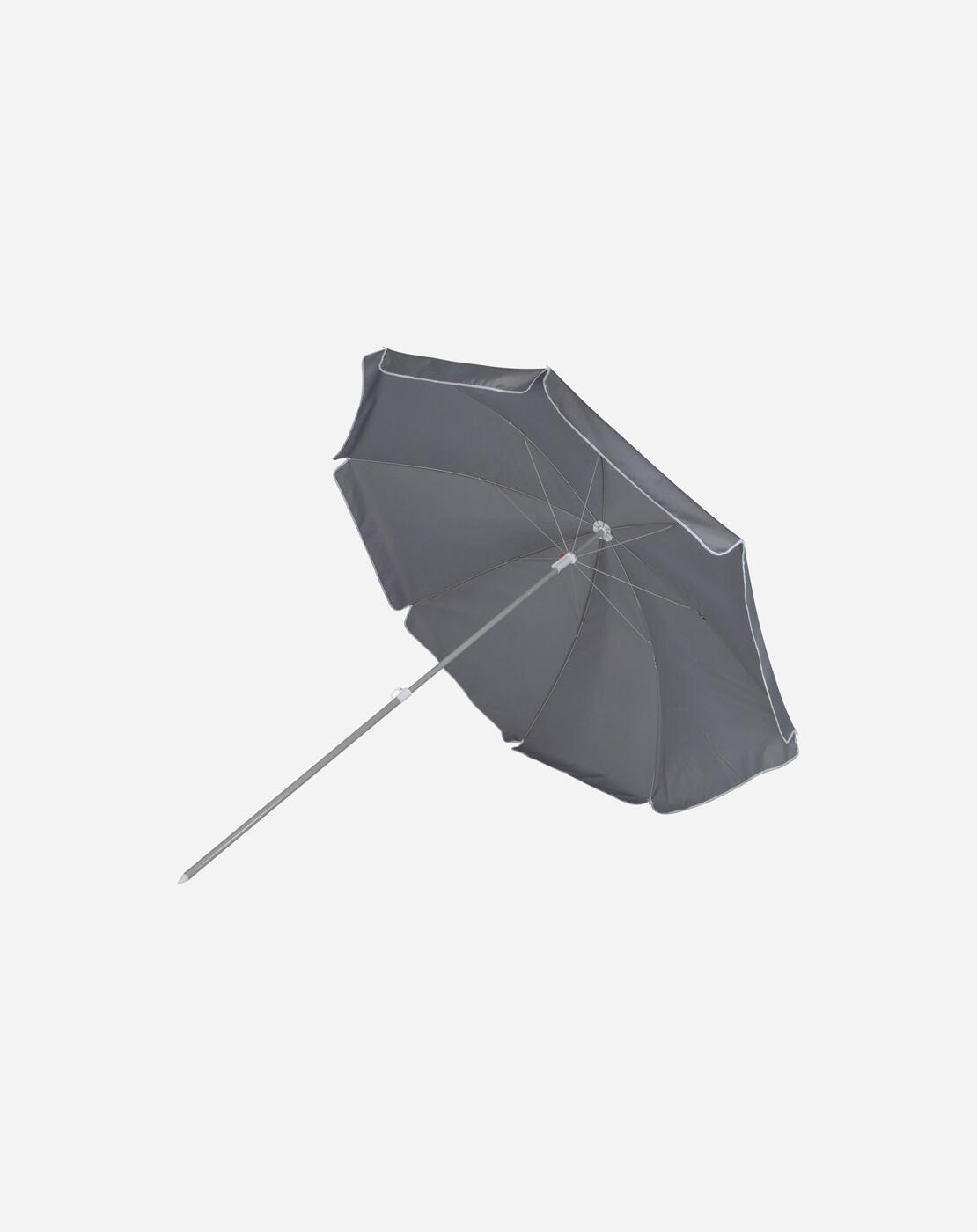 Sonnenschirm - Mit schwenkbarem Arm - Ø 200 cm - grau 2/7