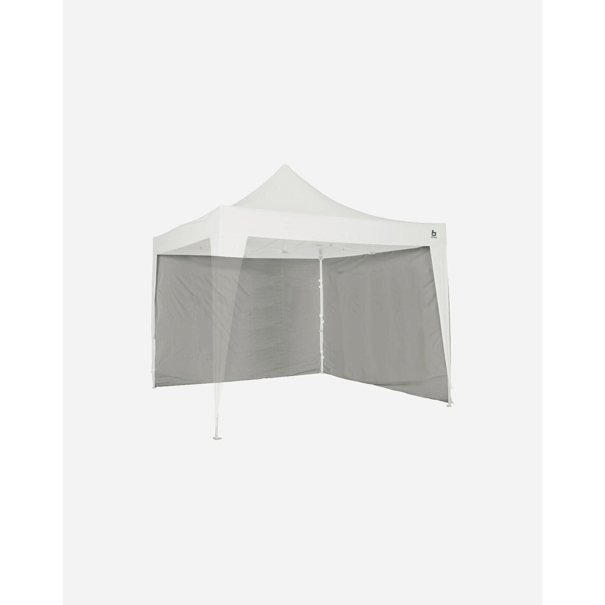 Bo-camp - Bo-camp - Paroi Latérale - Abri De Fête - Polyester - Carré - Tente - Gris - Decathlon