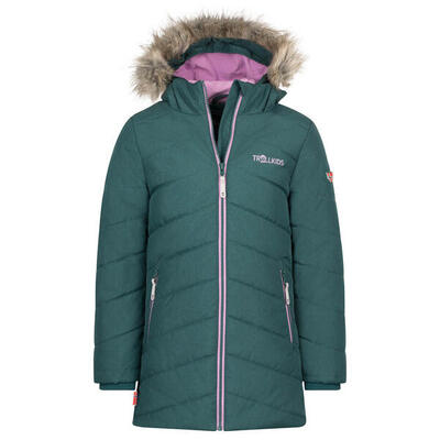 Kinder Winterjacke Lifjell Blaugrün/Wasserblau