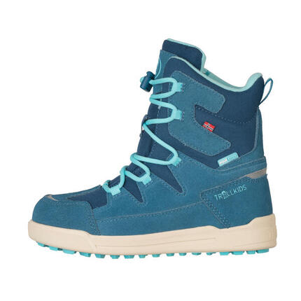 Kinder Stiefel FINNMARK Marine/Mediumblau