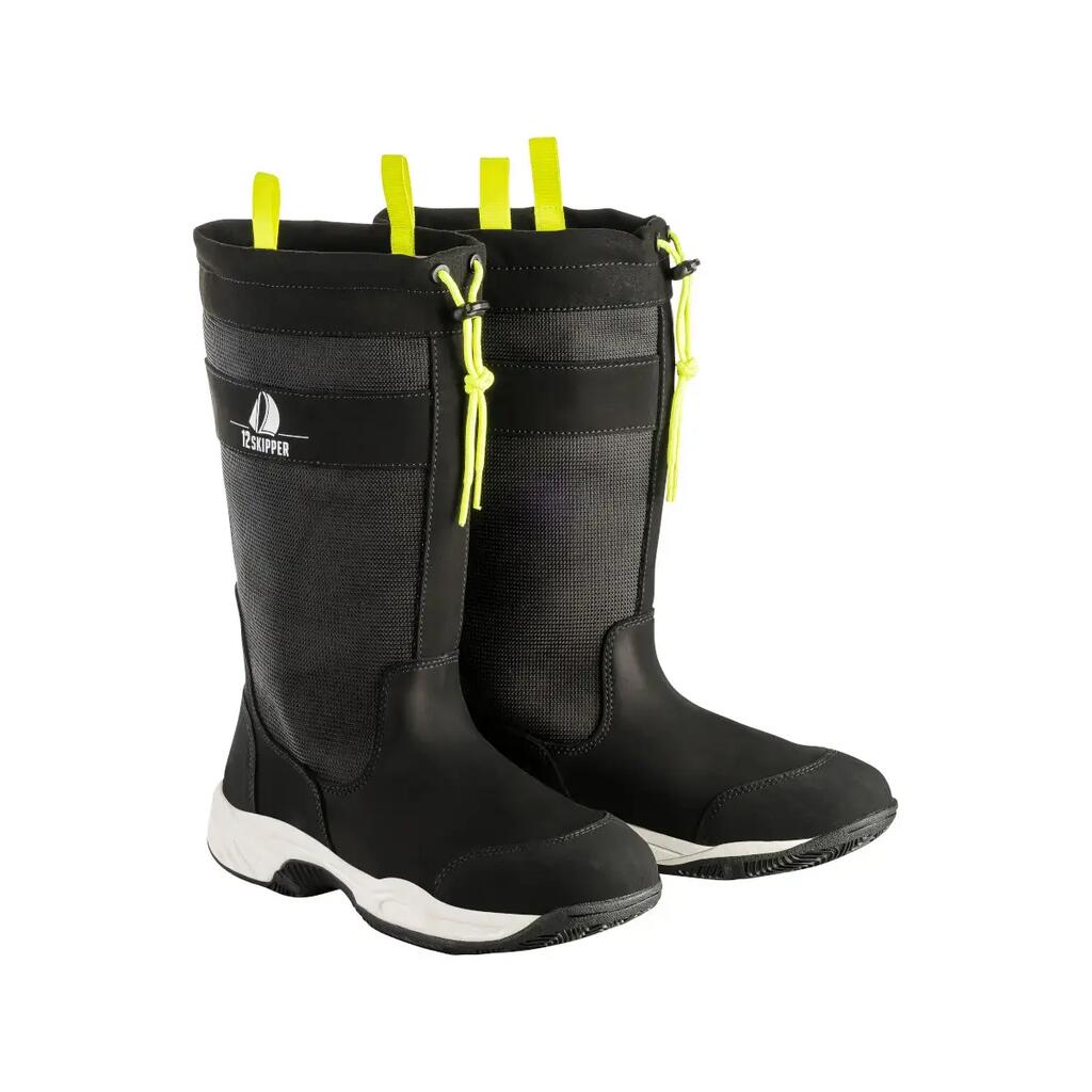 Drake Sailing Boots for Men and Women, Black