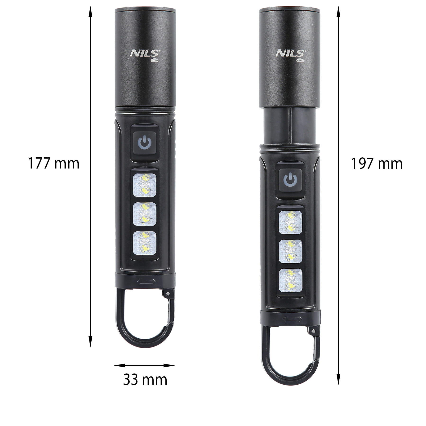 Multifunkční LED svítilna NILS Camp NC0003 4/7
