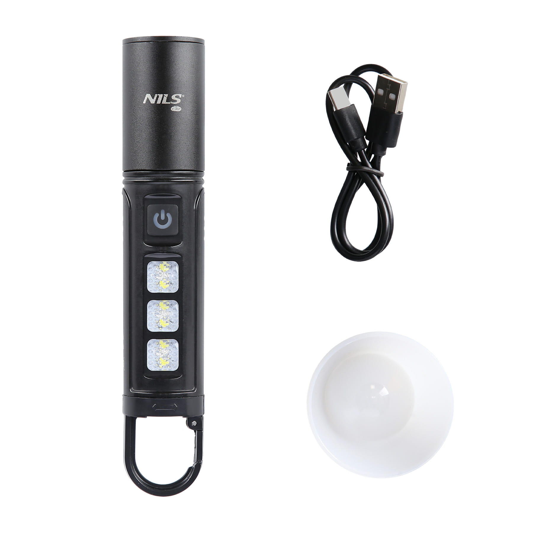 NILS CAMP Multifunkční LED svítilna NC0003