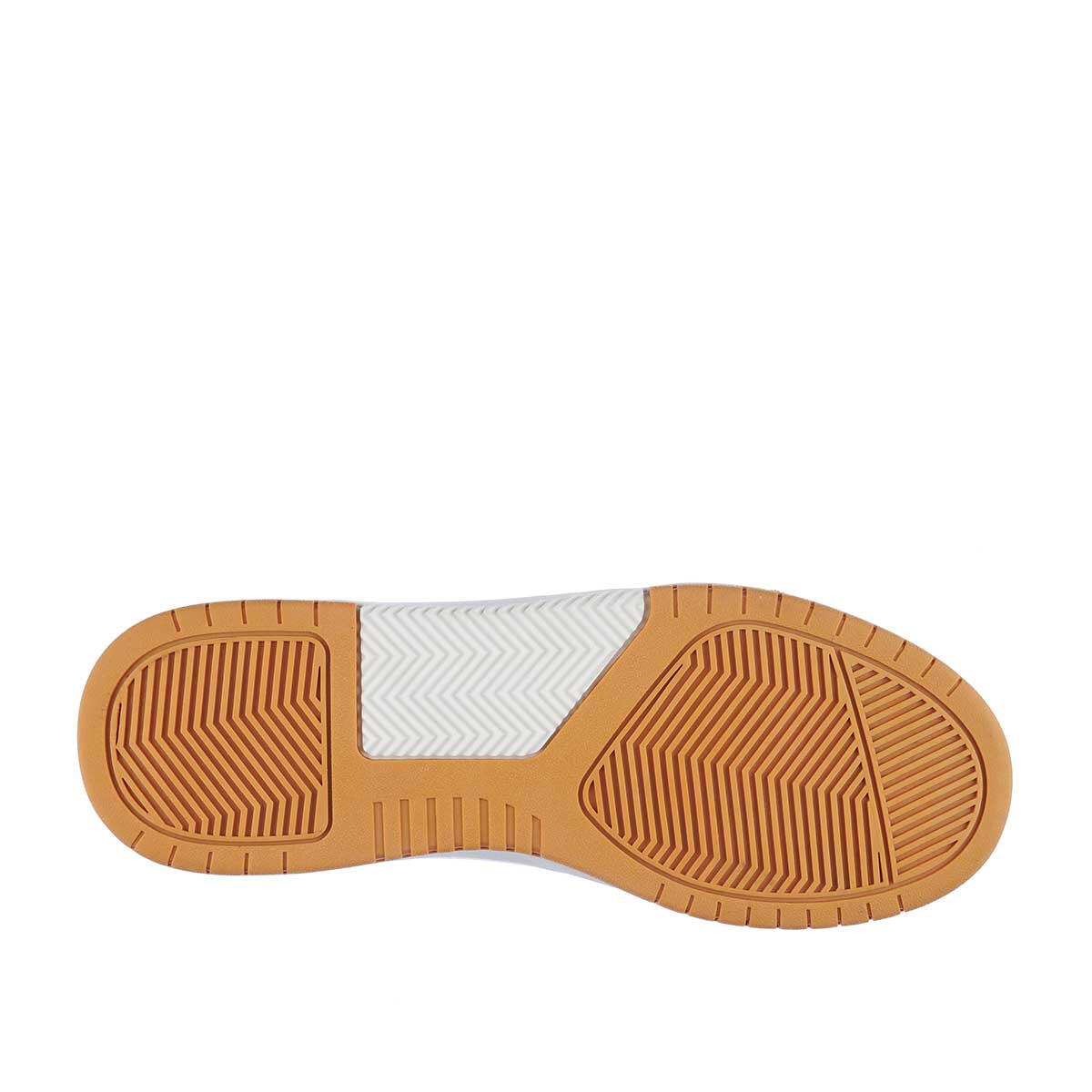 Sneakers bassa da uomo in poliestere grigio da fitness 6/7