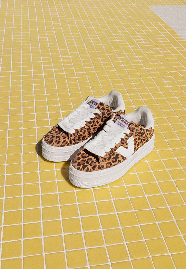 Chaussure de randonnée Baskets Femme Victoria BARCELONA DEPORTIVO Animal prin 5/5