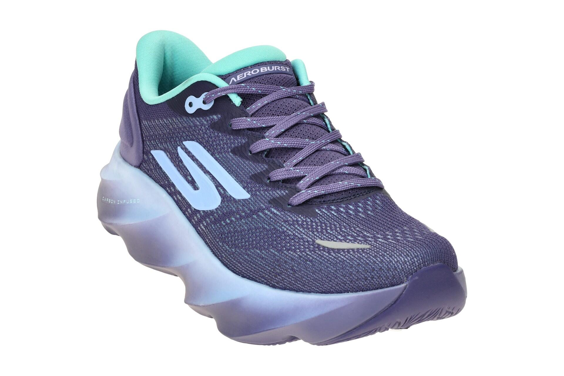 Skechers SKX Aero Burst Schuhe lila blau Running Damen 172210 3/7