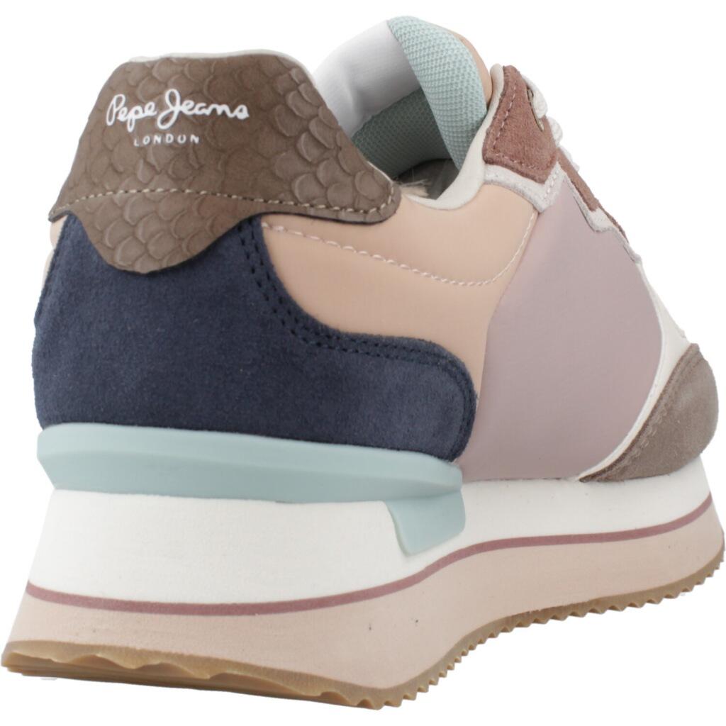 Sneakers Pepe Jeans Model Rusper Combi W Kleur Roze 3/7