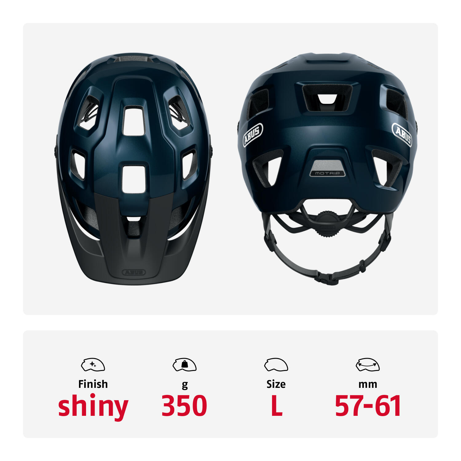 Casque Abus MoTrip Midnight Blue L 57-61cm 4/7