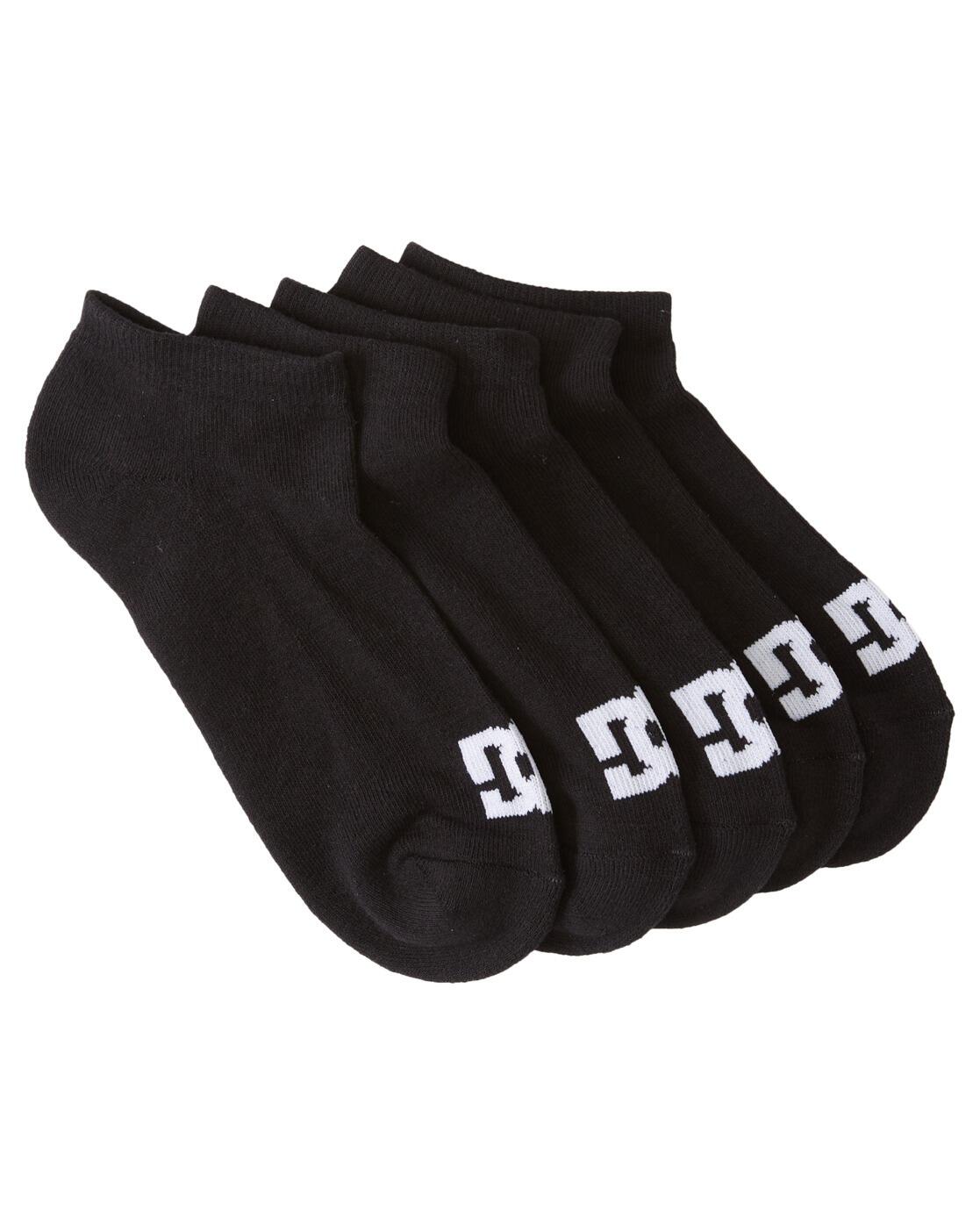 Knöchelsocken DC ANKLE 5PK Schwarz Herren
