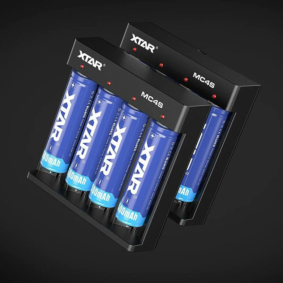 Chargeur de batterie Xtar MC4S 3/5