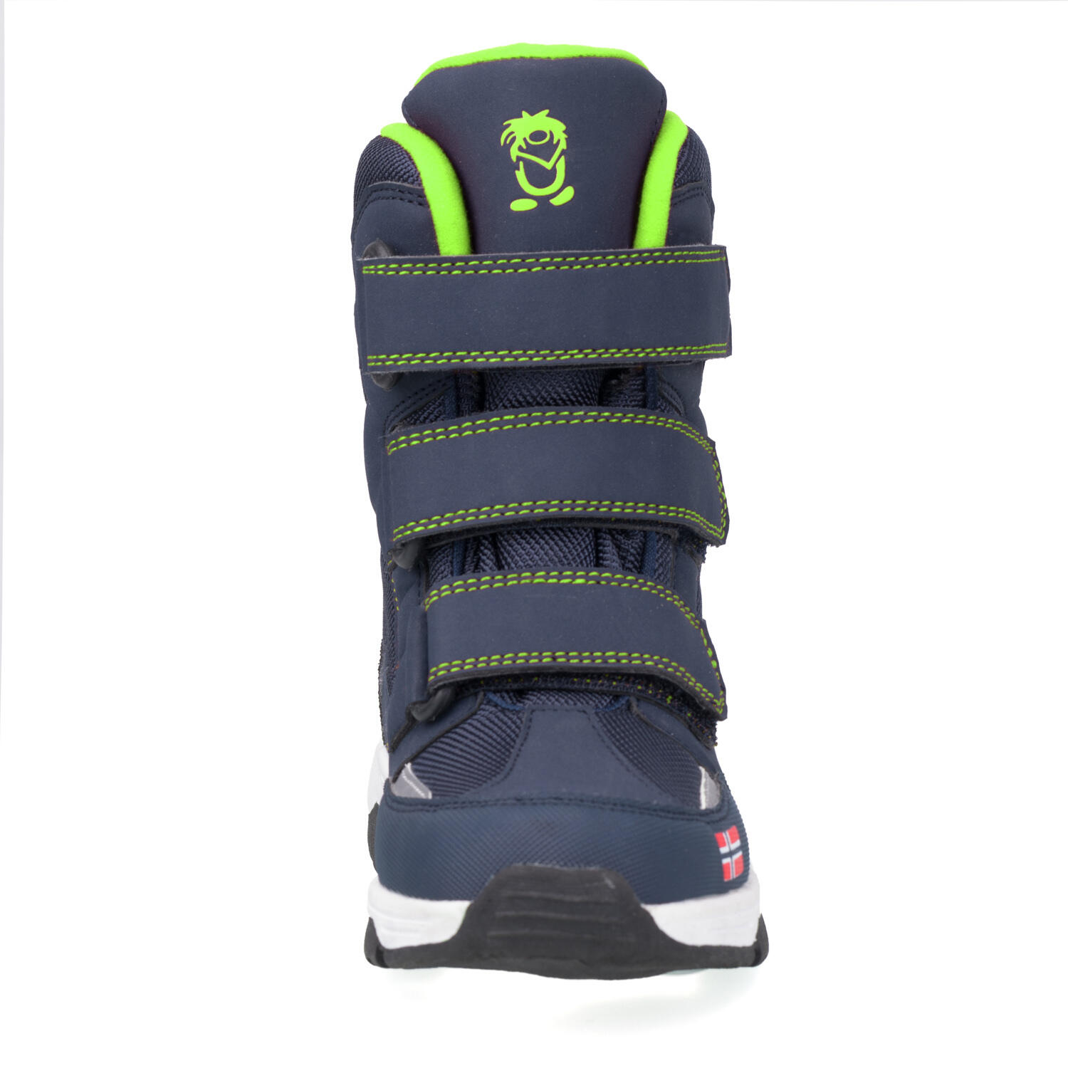 Enfants Chaussures d'hiver Lofoten bleu marine / vert vipère 5/5