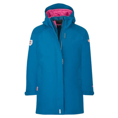 Mädchen 3in1 Mädchen Mantel Senja Marine/Staub-Blau