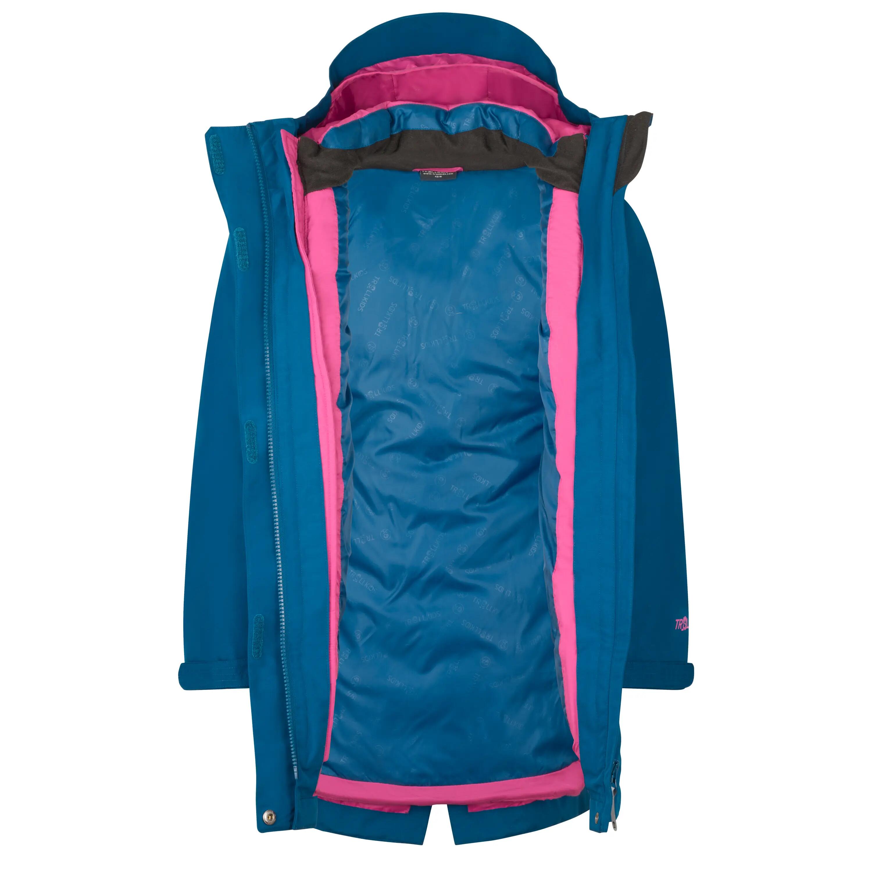 TROLLKIDS Girls Senja 3in1 Coat 3/3
