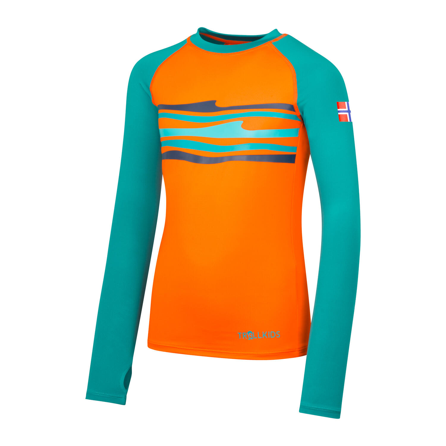 Badeshirt langarm Haukland Outdoor unisex 3/3