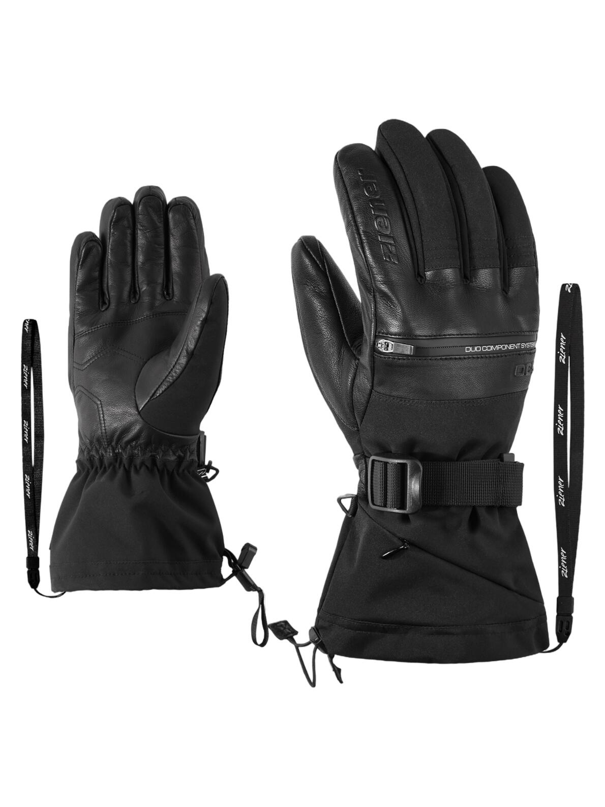 Gants pour hommes Noir 2/4