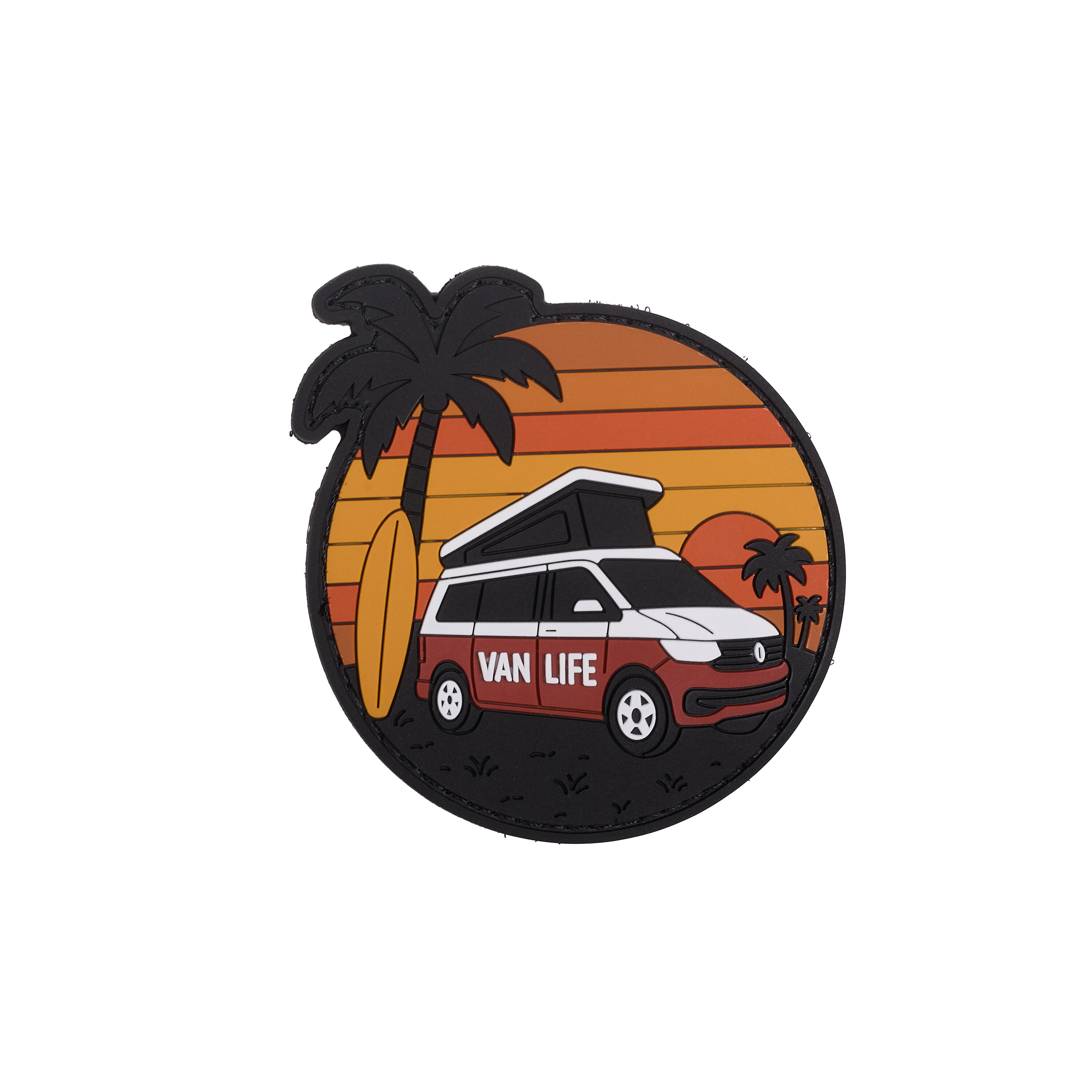 ELITEX TRAINING Patch de Velcro Van Life Pvc para Mochilas