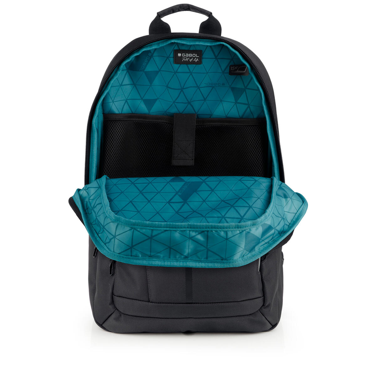 Mochila para portátil Gabol Data resistente al agua y 3 compartimentos 4/6