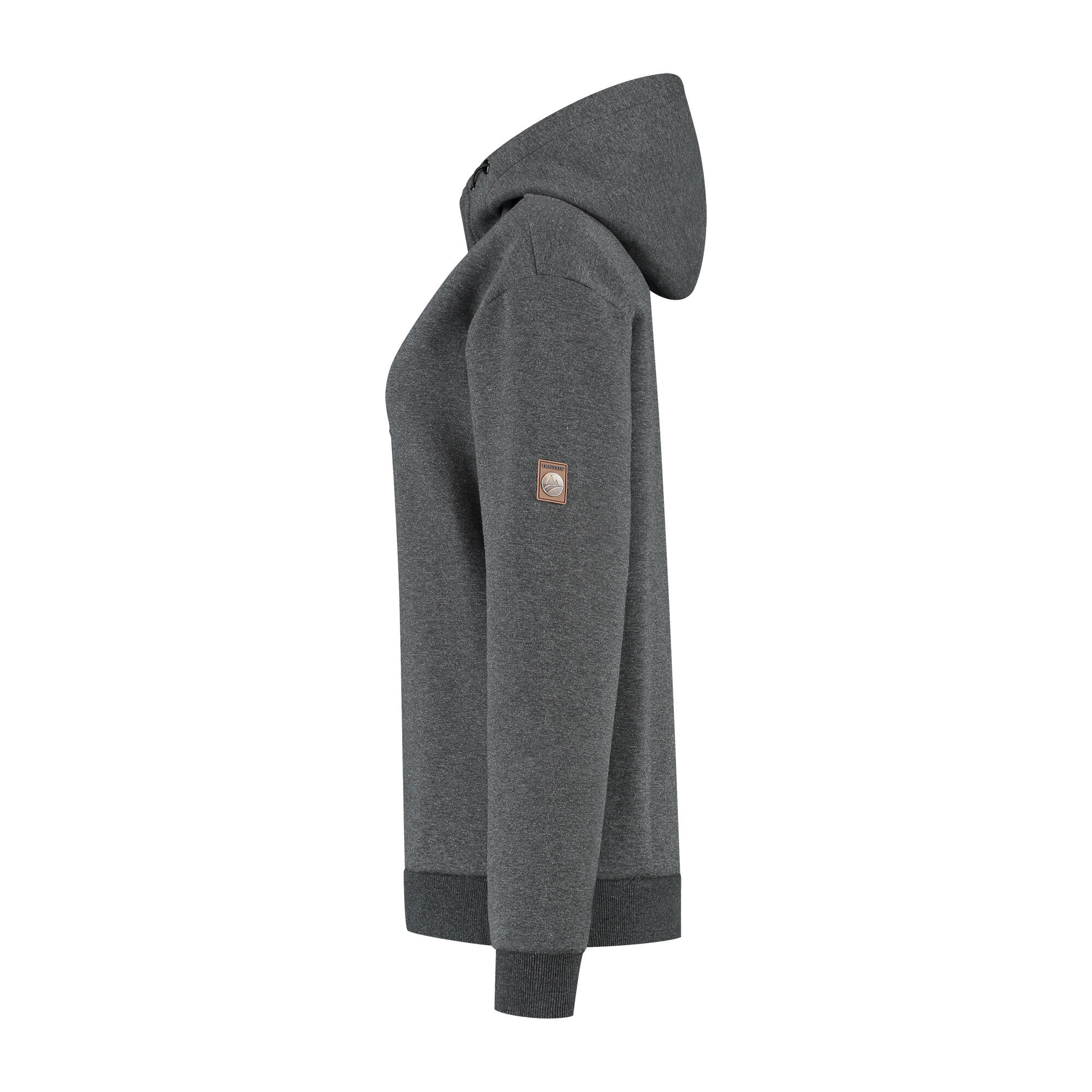 Lona Dames - Outdoortrui - Hoodie - Donkergrijs 4/5