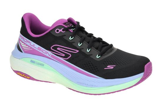 Skechers MAX CUSHIONING Propulsion Schuhe schwarz Damen 128901