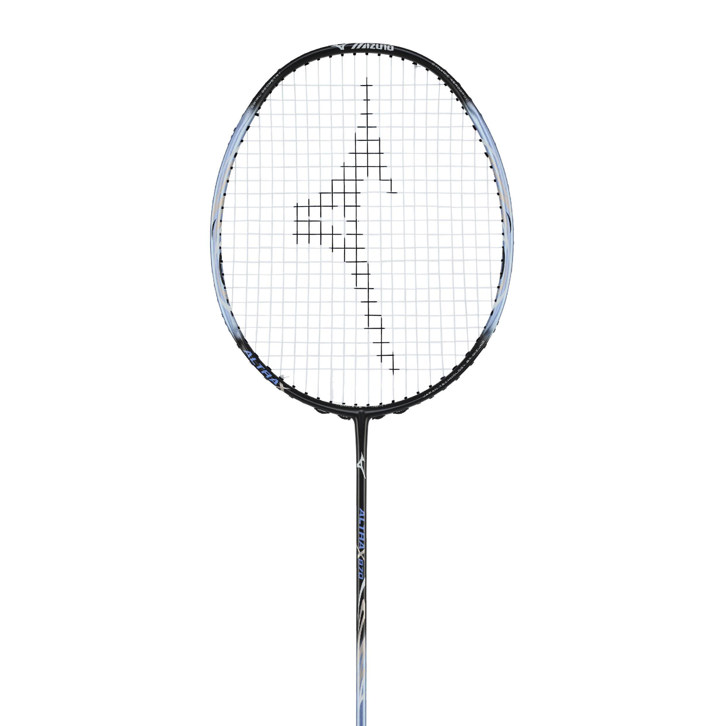 【kusu】 Badminton Racket Altrax 870 (Black/Powder Blue/Silver