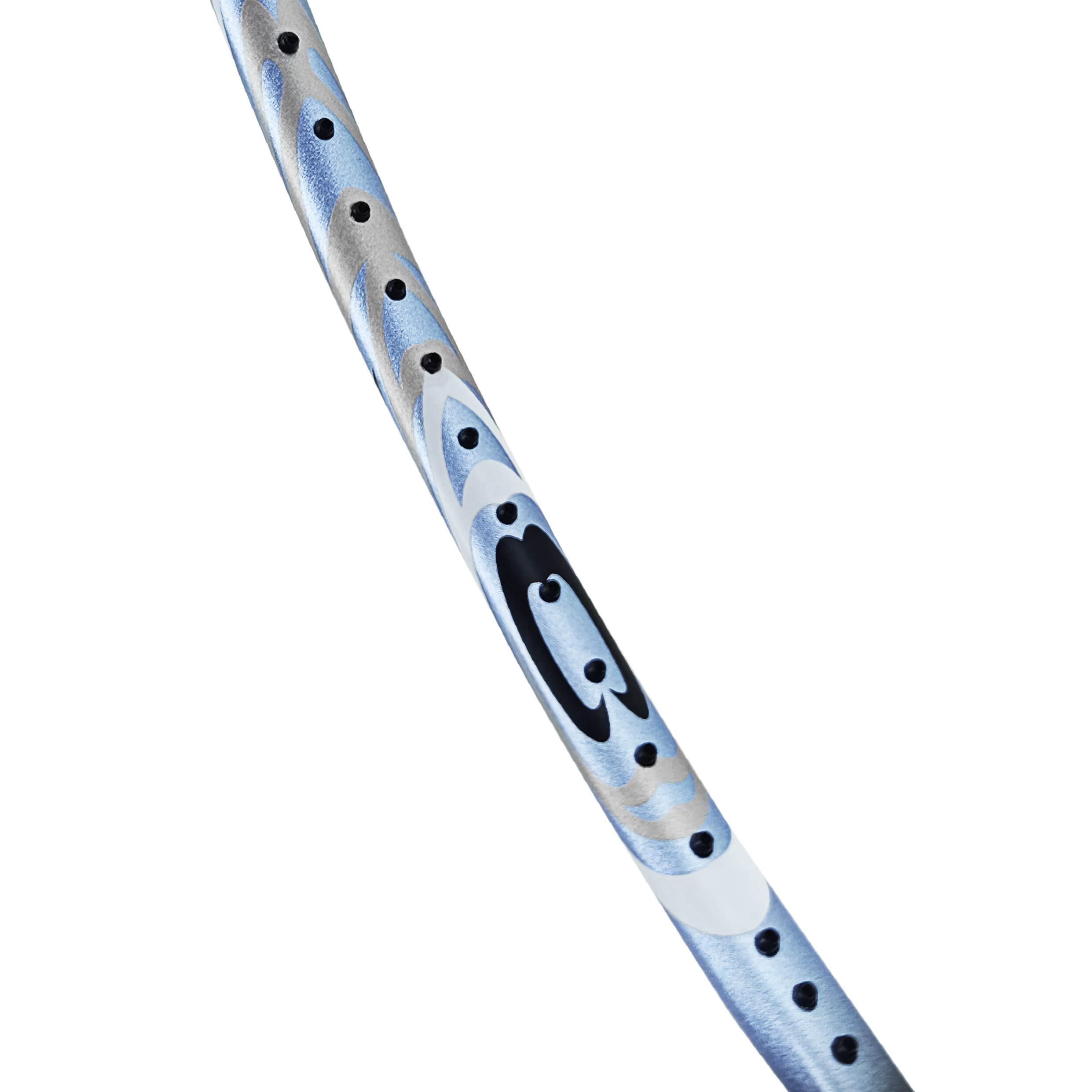 Badminton Racket Altrax 870 (Black/Powder Blue/Silver