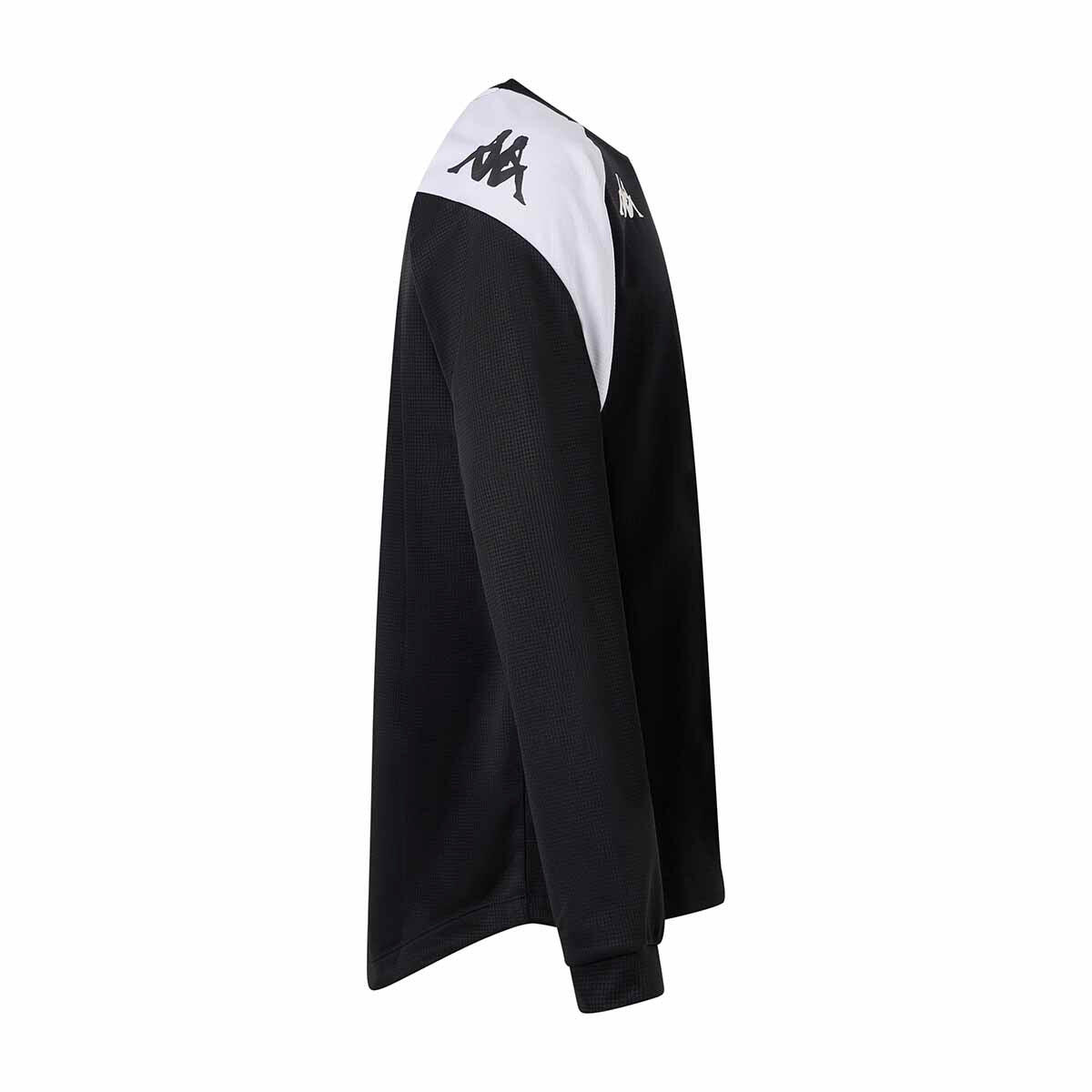 Sweatshirt manches longues garçon Lido noir 2/4