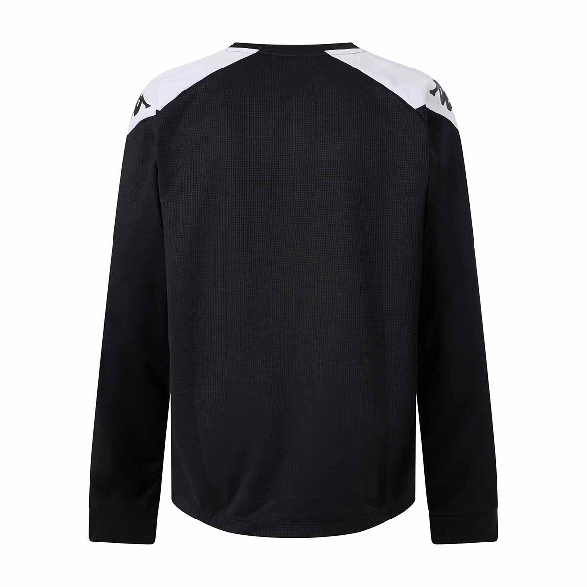 Sweatshirt manches longues garçon Lido noir 4/4