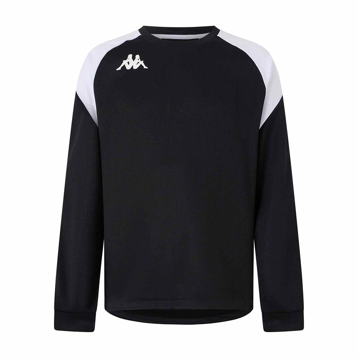 Sweatshirt manches longues garçon Lido noir 1/4