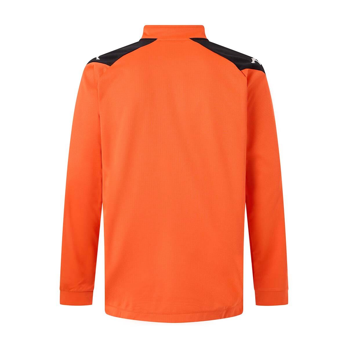 Sweatshirt manches longues garçon Lovato orange 4/4