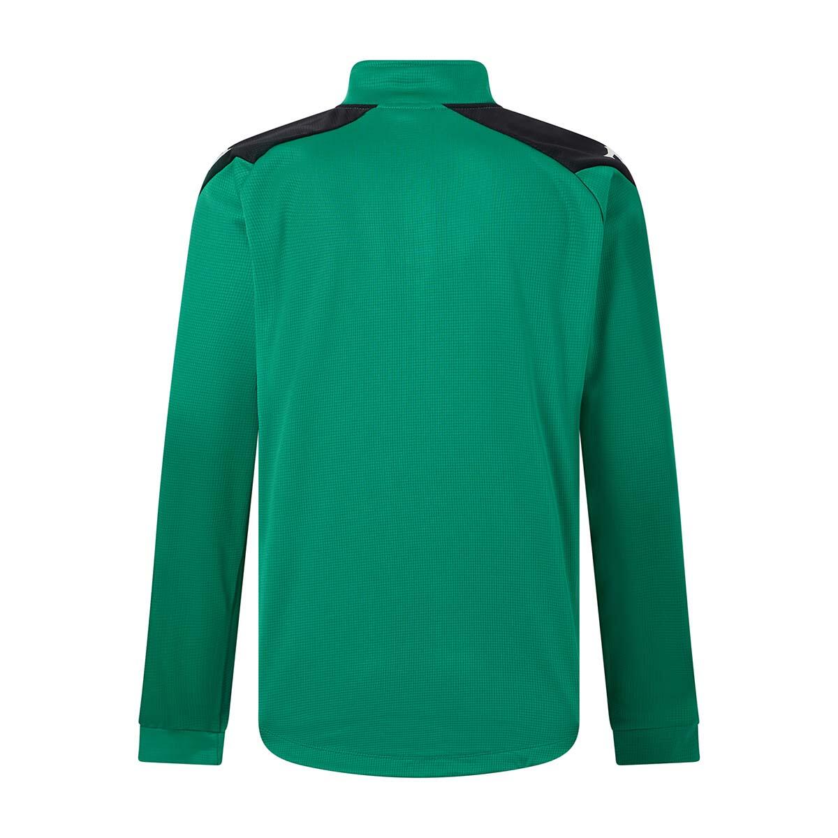 Sweatshirt manches longues garçon Lenno vert 4/4